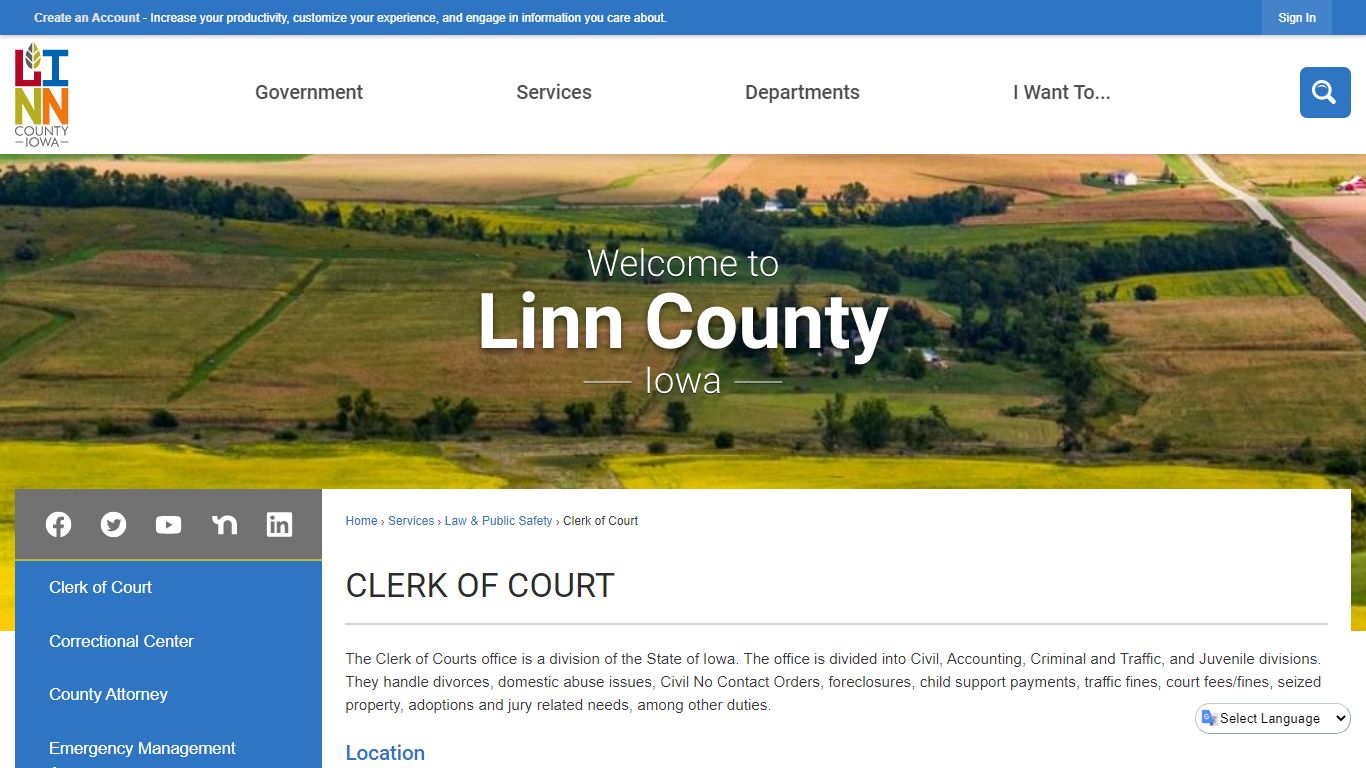 Clerk of Court | Linn County, IA - Official Website